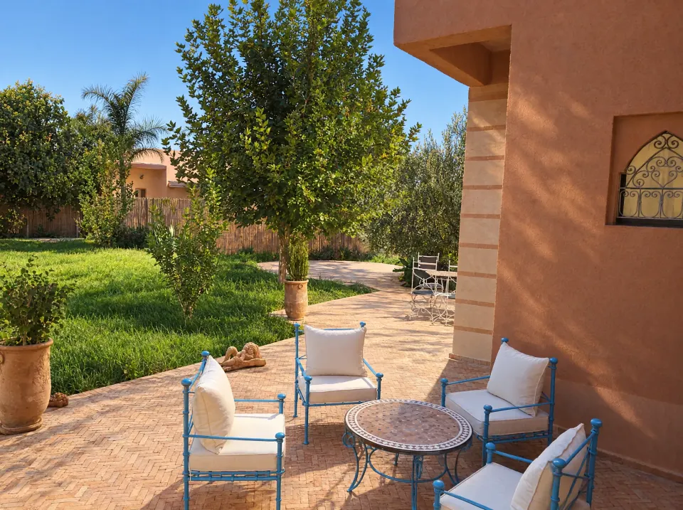 Moroccan-style villa with a zellige pool, Al Ouidane, Marrakech
