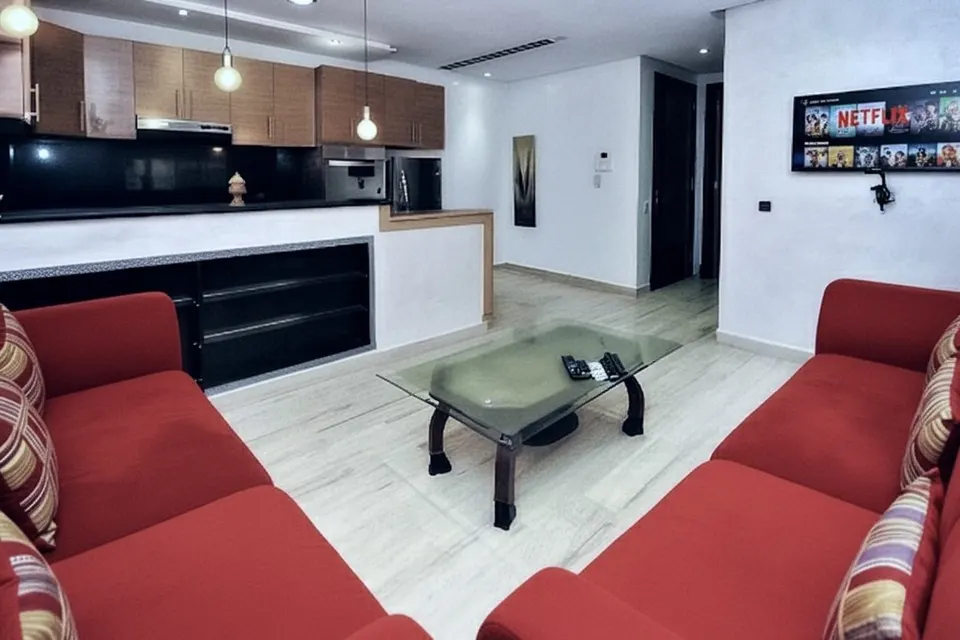 Furnished one-bedroom flat in Belvédère, Casablanca