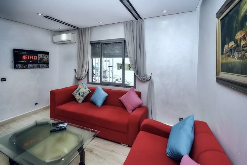Furnished one-bedroom flat in Belvédère, Casablanca
