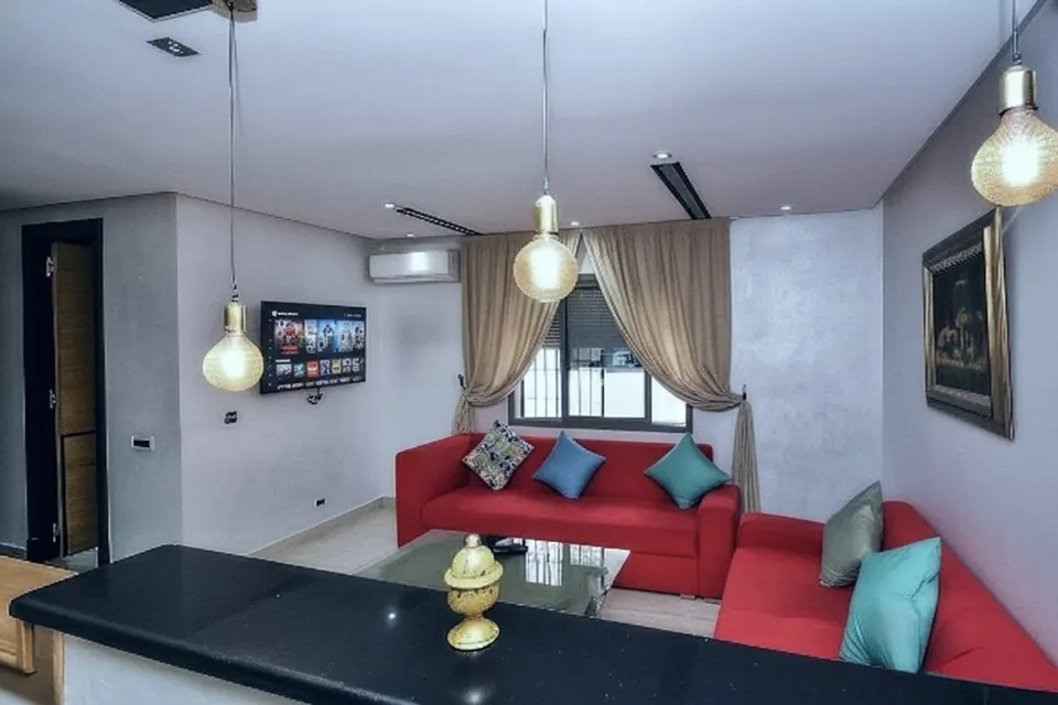 Furnished one-bedroom flat in Belvédère, Casablanca