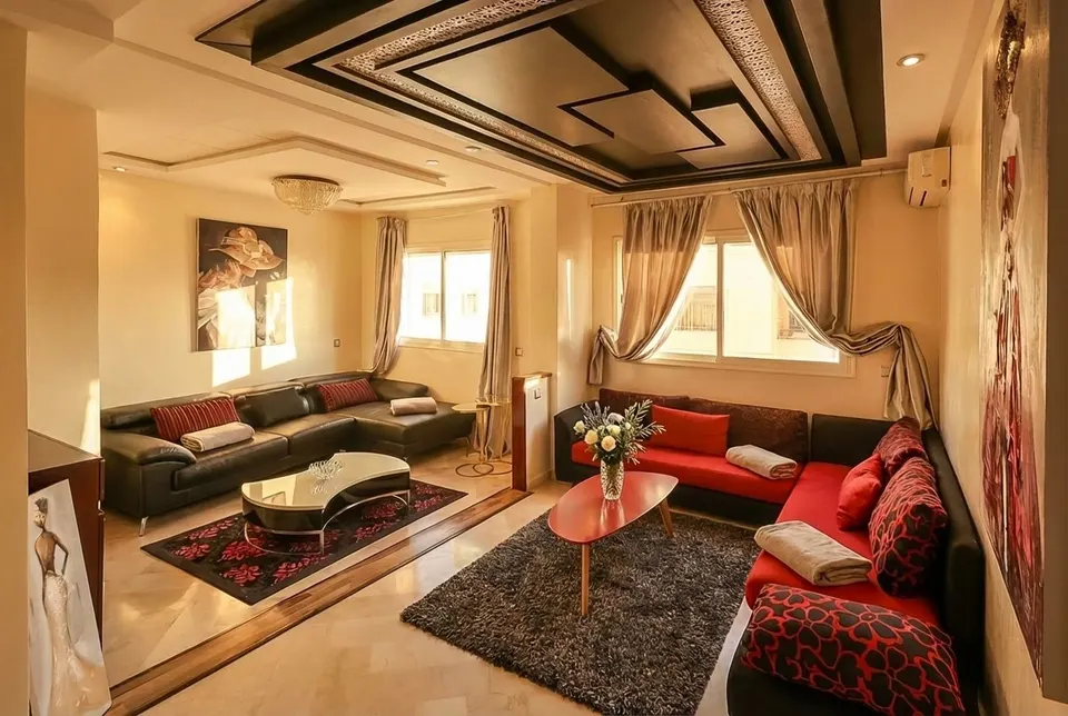 Furnished one-bedroom flat in Bourgogne, Casablanca
