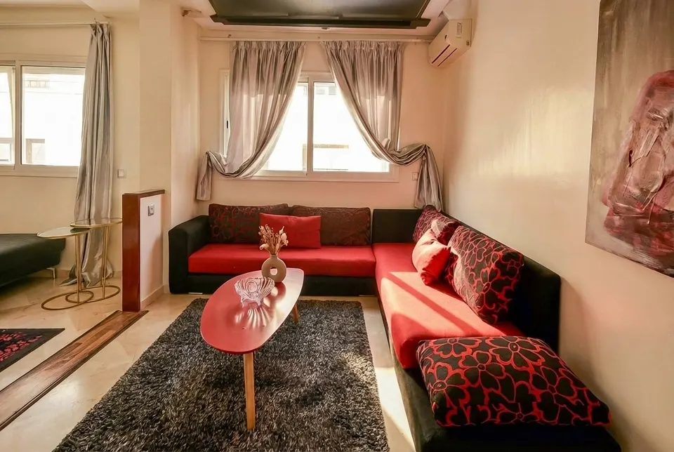 Furnished one-bedroom flat in Bourgogne, Casablanca