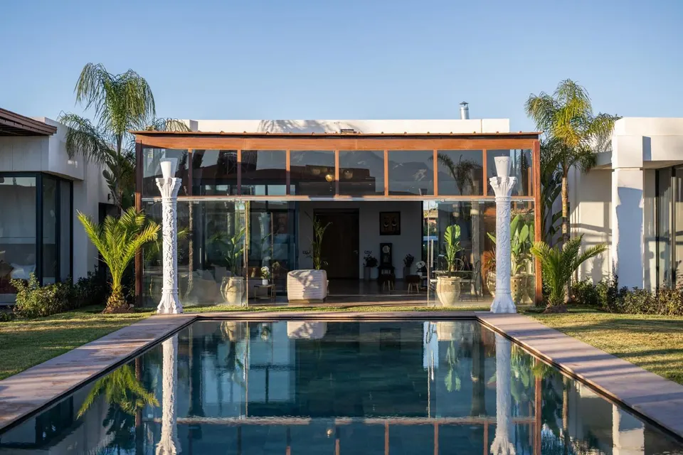 New villa with a pool and large garden, Route de Ouarzazate, Marrakech