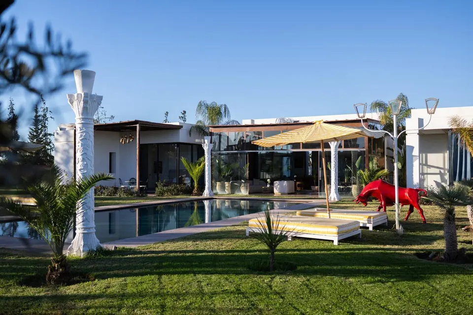 New villa with a pool and large garden, Route de Ouarzazate, Marrakech