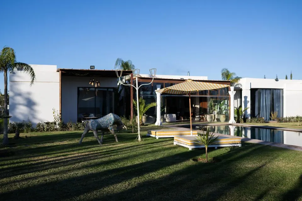 New villa with a pool and large garden, Route de Ouarzazate, Marrakech