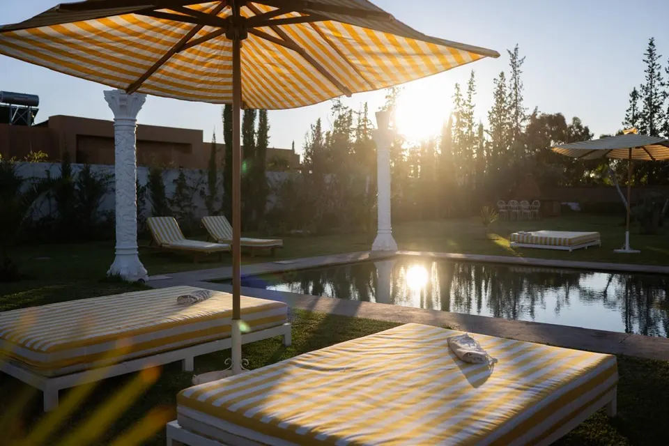 New villa with a pool and large garden, Route de Ouarzazate, Marrakech