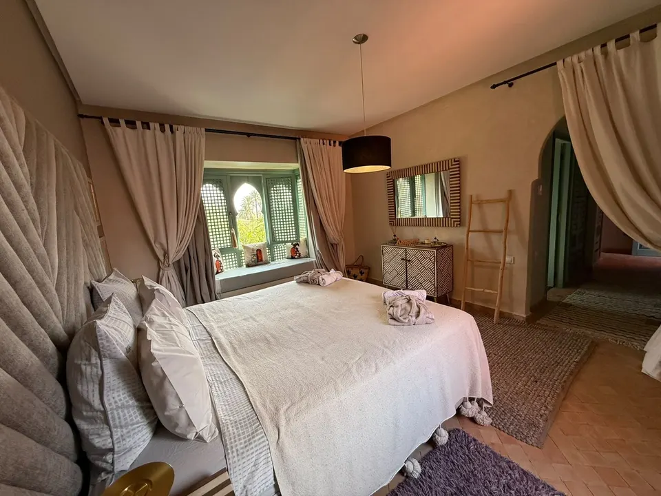 Riad-style villa in the Palmeraie, Marrakech