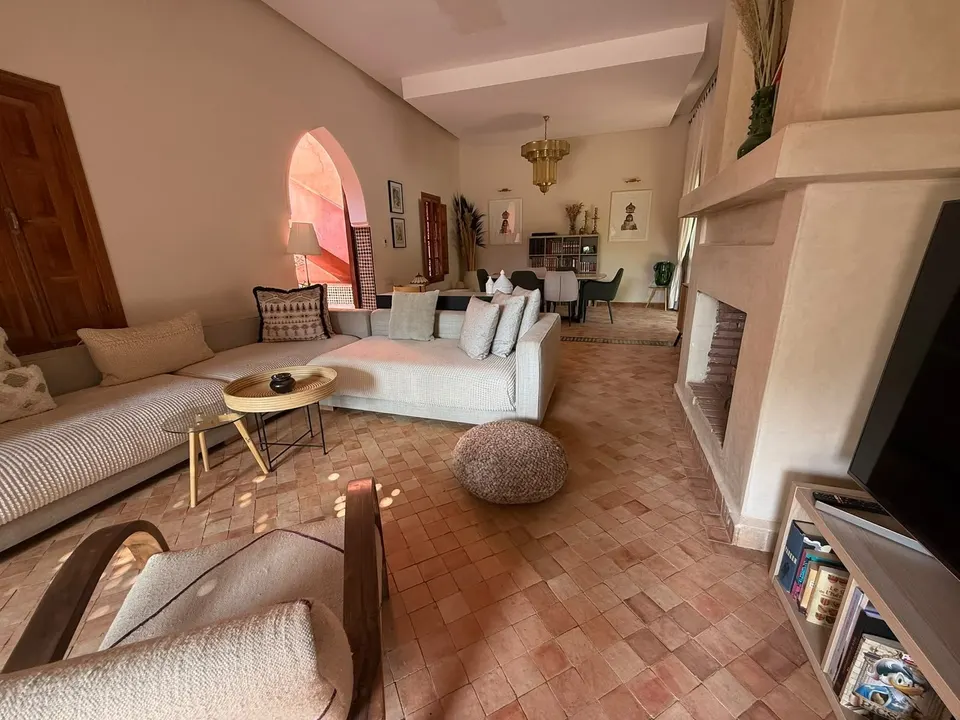 Riad-style villa in the Palmeraie, Marrakech