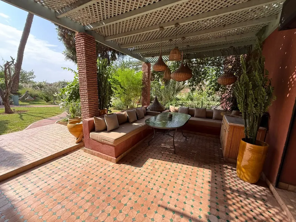 Riad-style villa in the Palmeraie, Marrakech