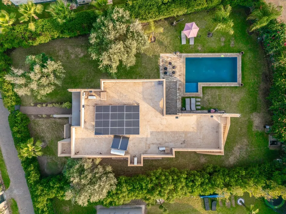 Villa with a heated private pool in a gated residence, Route de Fès, Marrakech