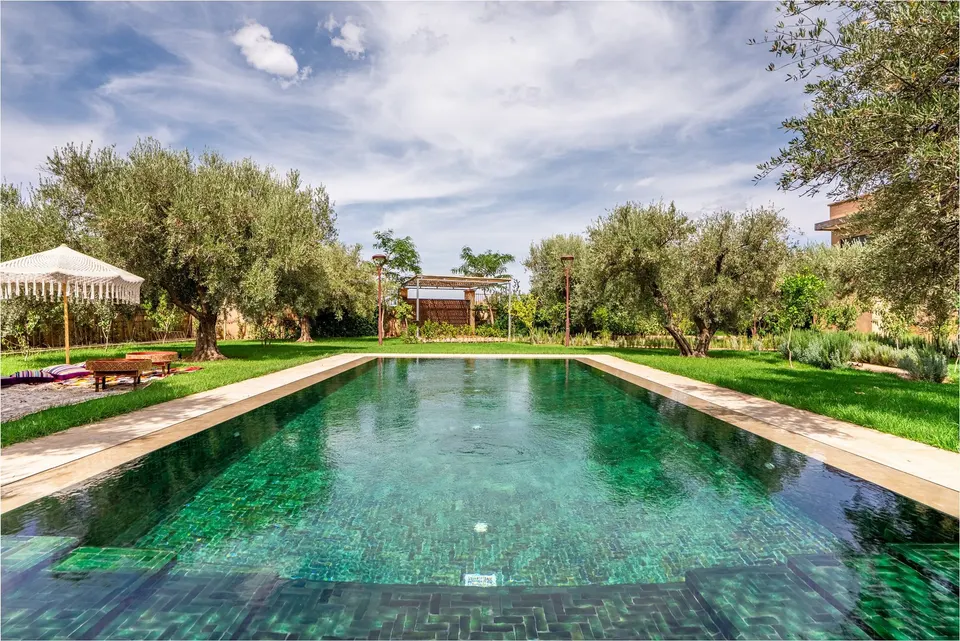 New villa with a private pool, Sidi Abdellah Ghiat, Marrakech
