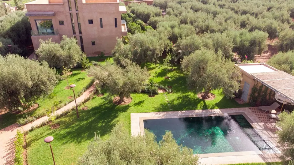 New villa with a private pool, Sidi Abdellah Ghiat, Marrakech