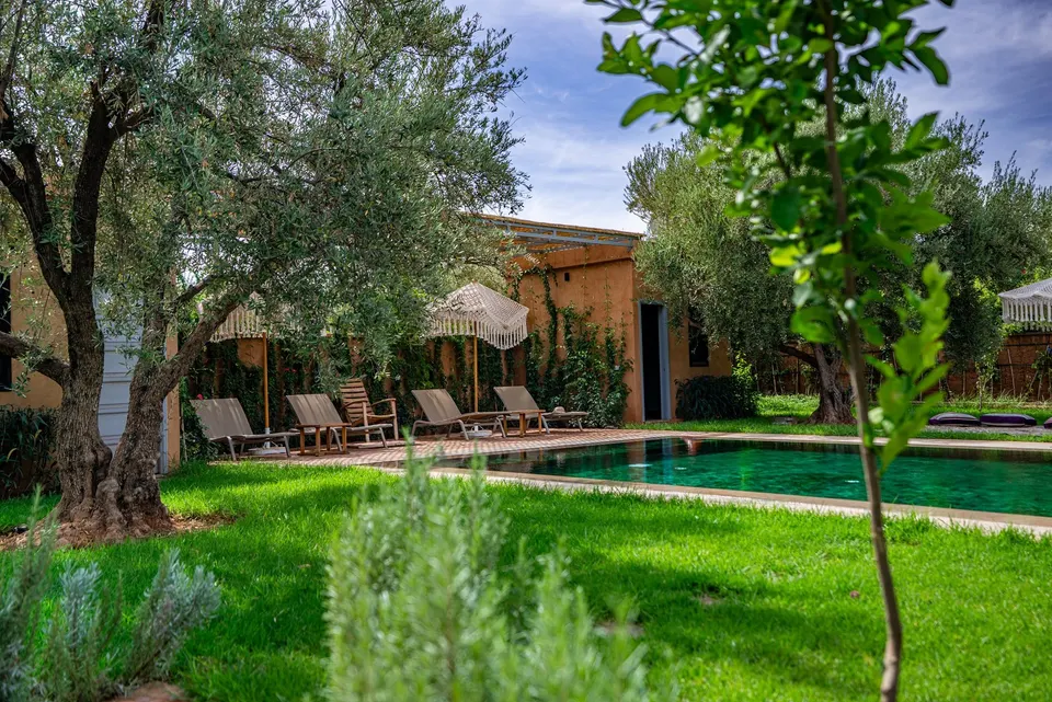 New villa with a private pool, Sidi Abdellah Ghiat, Marrakech