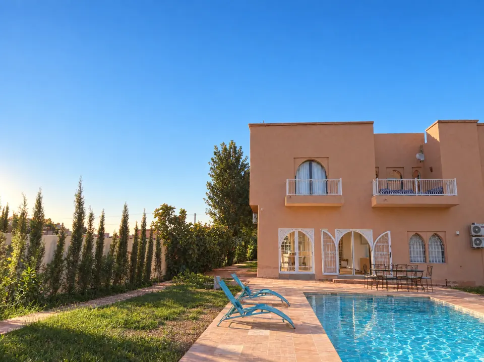 Moroccan-style villa with a zellige pool, Al Ouidane, Marrakech