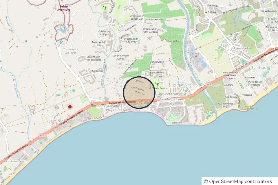 500 m² building plot with a licensed villa project, La Resina Golf, Estepona